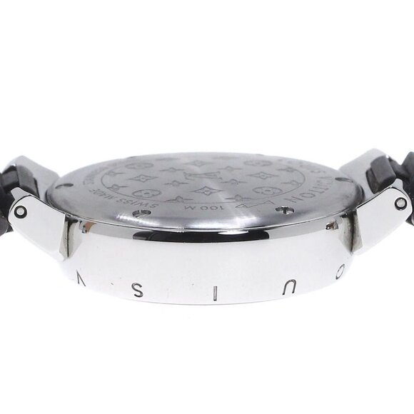 LOUIS VUITTON Tambour PM Monogram QA115 white Dial Quartz Ladies Watch_862268 - Picture 7 of 7